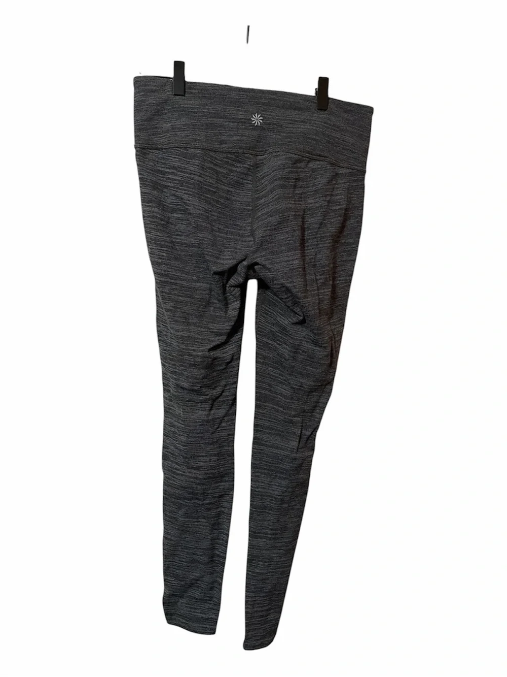 Athleta Chaturanga Charcoal Space-Dye Leggings